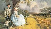 Thomas Gainsborough, Portrat von Mr und Mrs Andrews